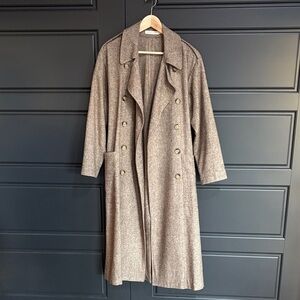 Classic Tan Trench Coat